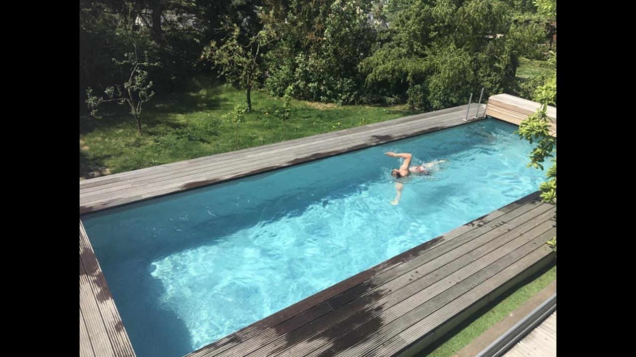Ferienwohnung Apartment Doppelzimmer In Der Villa Naturpark Rheinblick, Ruhig, Aussicht, Pool Koblenz  Bagian luar foto
